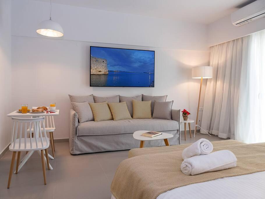 Electra Luxury Apartment At The Heraklion Center Dış mekan fotoğraf