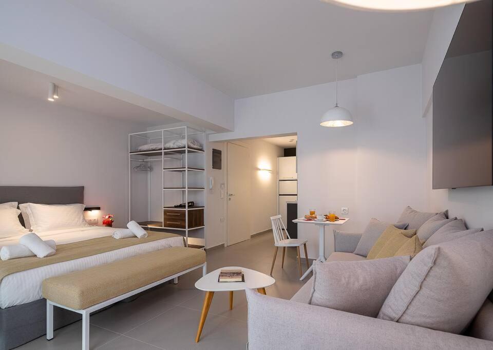 Electra Luxury Apartment At The Heraklion Center Dış mekan fotoğraf